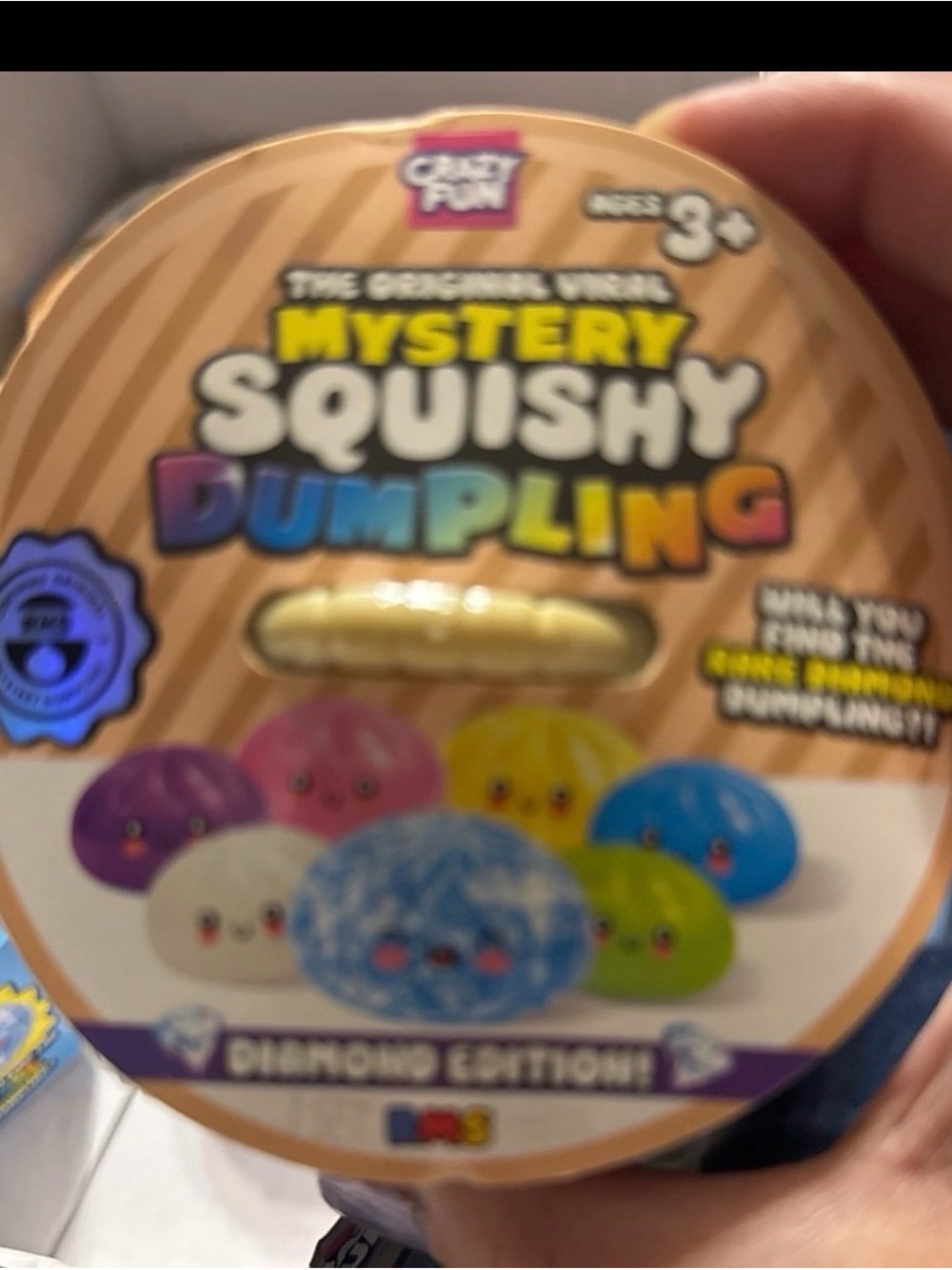 Mystery Squishy Dumpling - Yellow